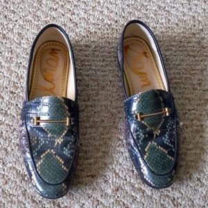 Sam Edelman Crocodile Loafers